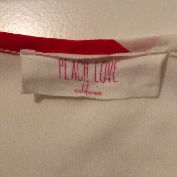 Orange & White Shift Dress - Picture 2 of 6